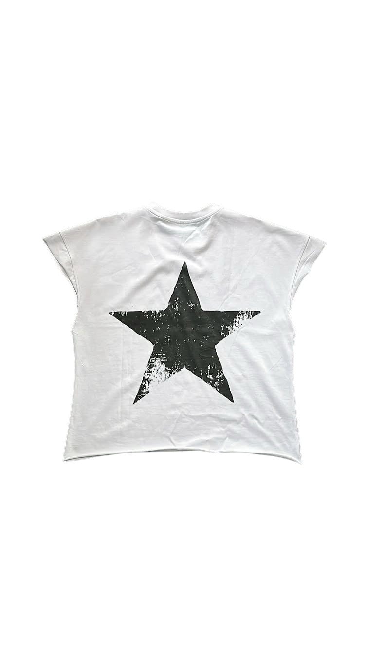 FGRT white sleeveless tee